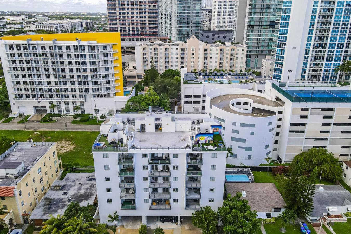 마이애미 Subtle 2 Bed In Edgewater Downtown With Free Parking 아파트 외부 사진