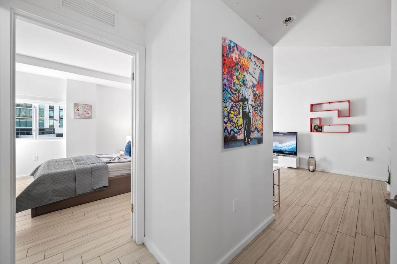 마이애미 Subtle 2 Bed In Edgewater Downtown With Free Parking 아파트 외부 사진